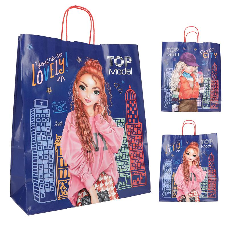 TOPModel Paper Carrier Bags, Large
                        